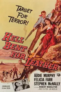 Poster to the movie "Hell Bent for Leather" #994053