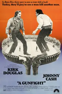 Poster to the movie "A Gunfight" #1076108