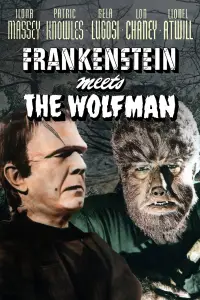 Poster to the movie "Frankenstein Meets the Wolf Man" #974997