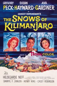 Poster to the movie "The Snows of Kilimanjaro" #996673