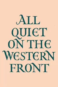 Poster to the movie "All Quiet on the Western Front" #856069