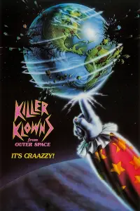Poster to the movie "Killer Klowns from Outer Space" #945386