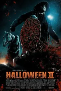 Poster to the movie "Halloween II" #720626