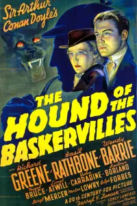 Poster to the movie "The Hound of the Baskervilles" #969573