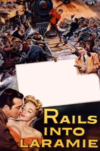 Poster to the movie "Rails Into Laramie" #1157204