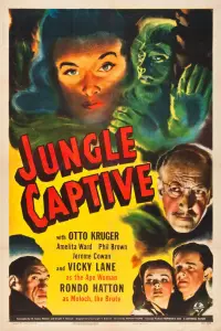 Poster to the movie "The Jungle Captive" #1226604