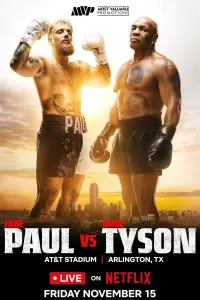 Poster to the movie "Jake Paul vs. Mike Tyson" #705936