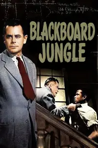 Poster to the movie "Blackboard Jungle" #1082462