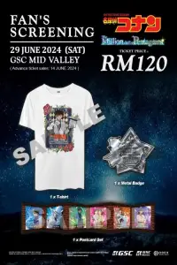 Poster to the movie "Detective Conan: One Million Dollar Five-Pointed Star" #987269