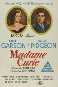 Poster to the movie "Madame Curie" #1100593