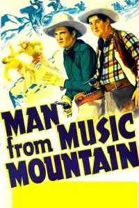 Poster to the movie "Man from Music Mountain" #1222137