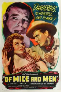 Poster to the movie "Of Mice and Men" #1043747