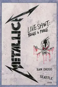 Poster to the movie "Metallica - Live Shit - Binge & Purge, Seattle 1989" #894488