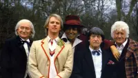 Backdrop to the movie "Doctor Who: The Five Doctors" #770670