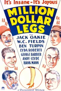 Poster to the movie "Million Dollar Legs" #1131544
