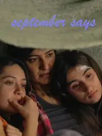 Poster to the movie "September Says" #698287