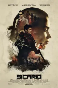 Poster to the movie "Sicario" #835915