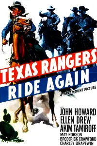 Poster to the movie "The Texas Rangers Ride Again" #1147031
