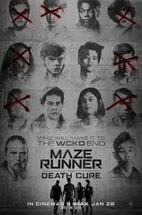 Poster to the movie "Maze Runner: The Death Cure" #819468