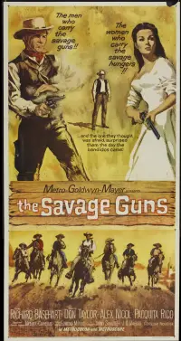 Poster to the movie "The Savage Guns" #716658