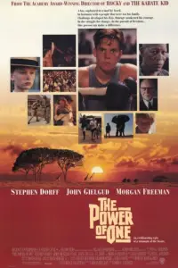 Poster to the movie "The Power of One" #1136659