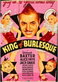 Poster to the movie "King of Burlesque" #883856