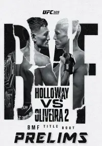 Poster to the movie "UFC 326: Holloway vs. Oliveira 2" #619126