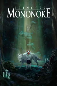 Poster to the movie "Princess Mononoke" #901797