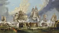 Backdrop to the movie "The Battle of Trafalgar: Nelson