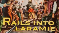 Backdrop to the movie "Rails Into Laramie" #1157202