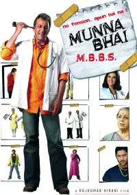 Poster to the movie "Munna Bhai M.B.B.S." #982438