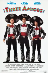 Poster to the movie "¡Three Amigos!" #872961