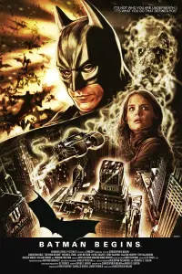 Poster to the movie "Batman Begins" #909955