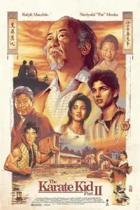 Poster to the movie "The Karate Kid Part II" #997500