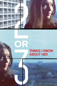 Poster to the movie "2 or 3 Things I Know About Her" #1000948