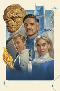 Poster to the movie "The Fantastic Four" #519658