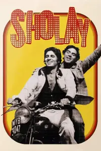 Poster to the movie "Sholay" #1047129