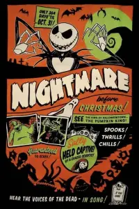 Poster to the movie "The Nightmare Before Christmas" #1121808
