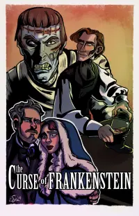 Poster to the movie "The Curse of Frankenstein" #1024731