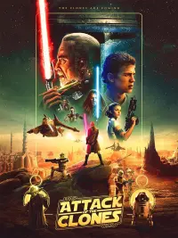 Poster to the movie "Star Wars: Episode II - Attack of the Clones" #752203