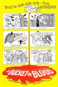 Poster to the movie "A Bucket of Blood" #988390