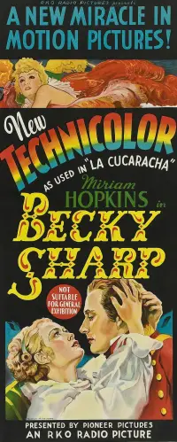 Poster to the movie "Becky Sharp" #997207