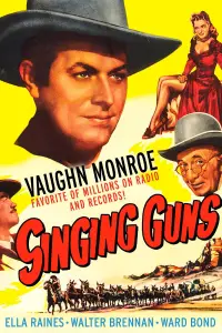 Poster to the movie "Singing Guns" #1091062