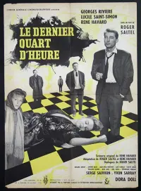 Poster to the movie "Le dernier quart d