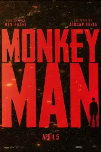 Poster to the movie "Monkey Man" #598341