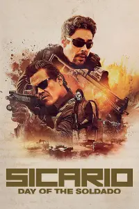 Poster to the movie "Sicario: Day of the Soldado" #945155