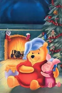 Poster to the movie "Winnie the Pooh: A Very Merry Pooh Year" #1034041