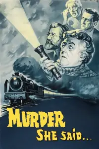 Poster to the movie "Murder She Said" #975601