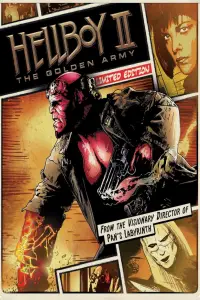 Poster to the movie "Hellboy II: The Golden Army" #942323