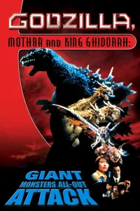 Poster to the movie "Godzilla, Mothra and King Ghidorah: Giant Monsters All-Out Attack" #994007